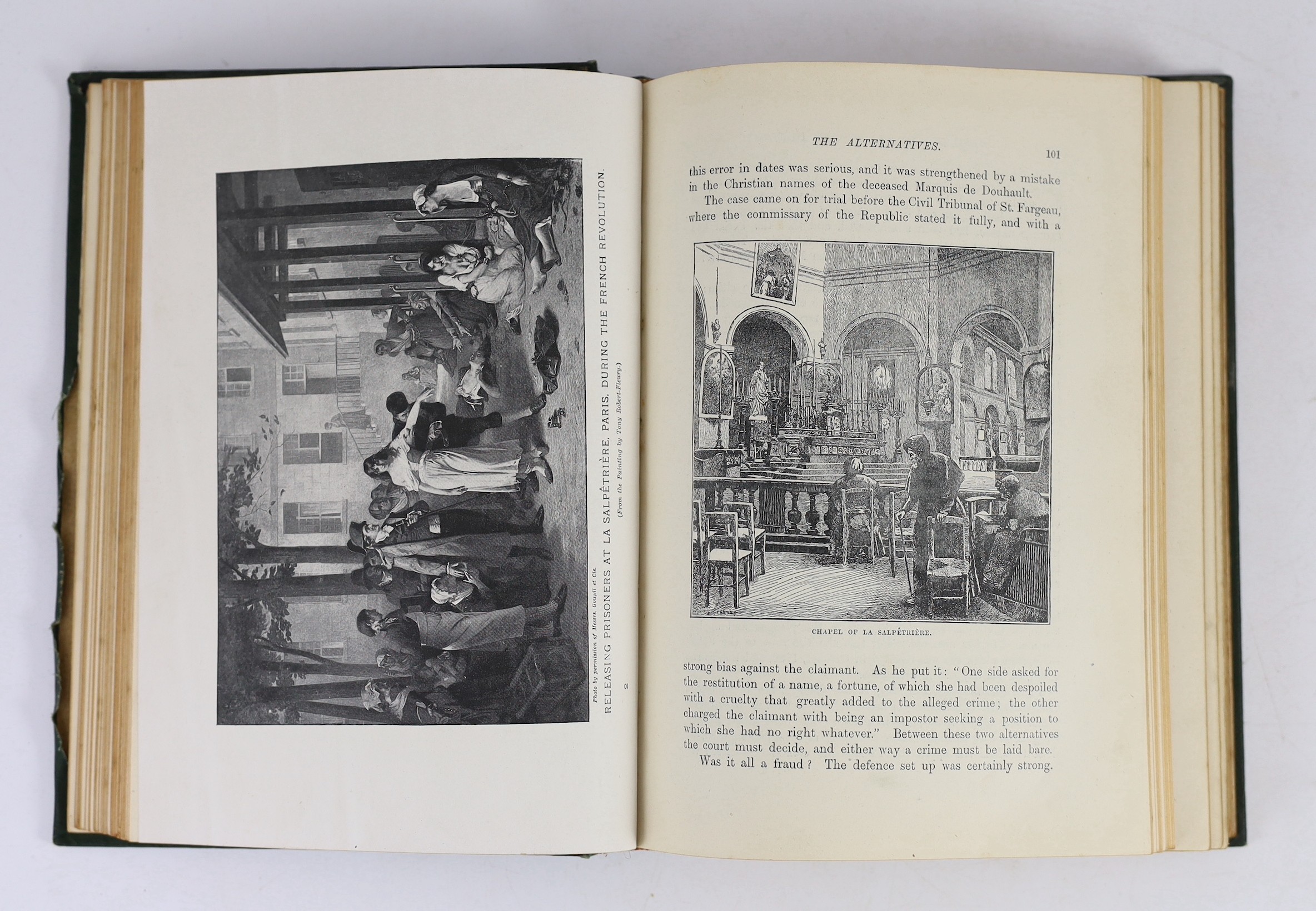 Griffiths, Maj. Arthur - Mysteries of Police and Crime. Special Edition, 3 vols. portrait plates and many text illus. (some full page); publisher's gilt cloth. (ca.1900)